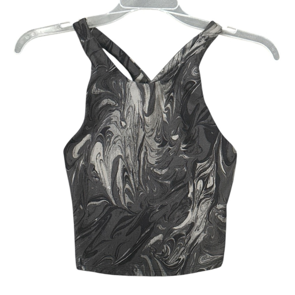 NWOT Abercrombie racer back marble top